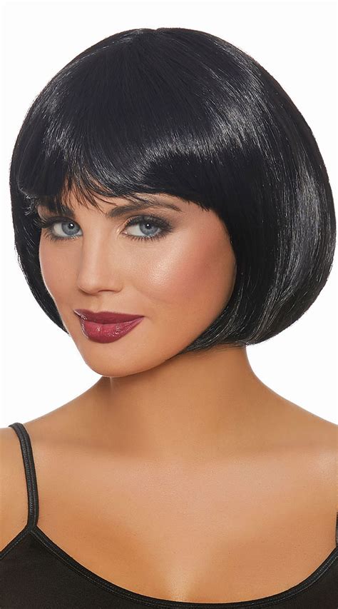 short bob wig black|short black wigs for sale.